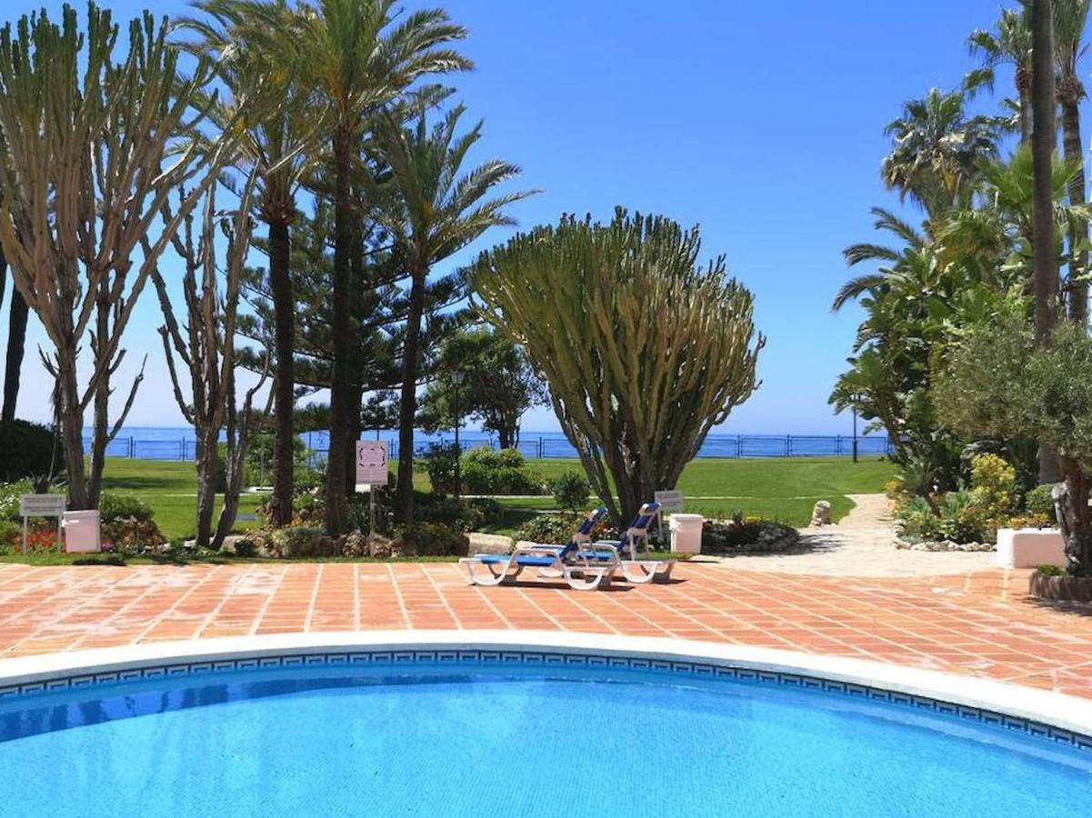 Amazing 3Bedroom Flat With Seafront Views & Pool By Sharingco Marbella Exterior foto